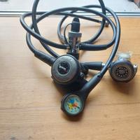 Erogatori Mares MR12 + Proton Metal + XTR + SPG