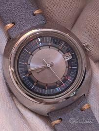 Orologio vintage  acciaio eta  Stefan Time  