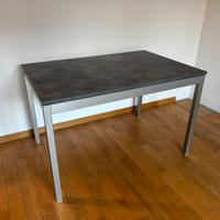 Tavolo grigio allungabile 120x75