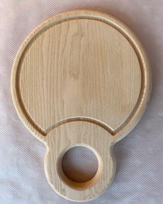 Tagliere legno tondo