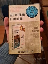 Libro All'inferno e ritorno di Audie Murphy 1968