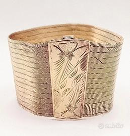bracciale Trebisonda argento 900 oro 18kt turco 