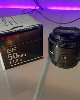 Canon ef 50mm f/1.8 II