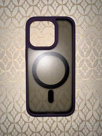 Cover magnetica JETech iPhone 14 Pro viola scuro