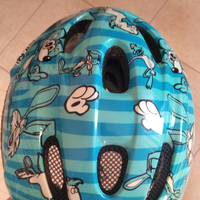 Casco bimbi come nuovo regolabile