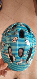Casco bimbi come nuovo regolabile