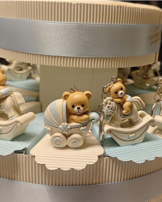 Set bomboniere battesimo Bambino Orsetti 16 Pz