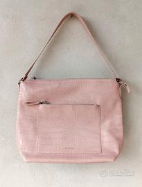 Borsa a spalla donna, hobo, Carpisa, rosa