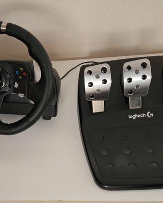 Logitech G920 Force Feedback - Volante + Pedali