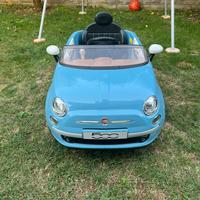 Auto elettrica Fiat 500 12v buone condizioni