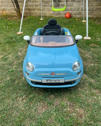 Auto elettrica Fiat 500 12v buone condizioni