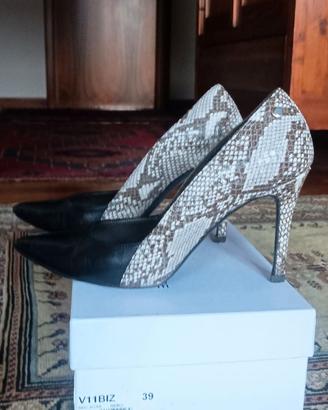 Scarpe decollete tacco alto numero 39