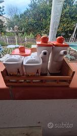 set da cucina in ceramica 