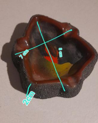 Portacenere in pietra originale Sicilia 