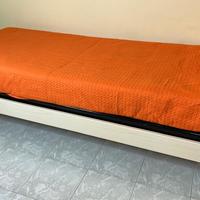 Letto singolo in frassino con doghe
