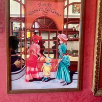 Specchio decorartivo antica gelateria del corso