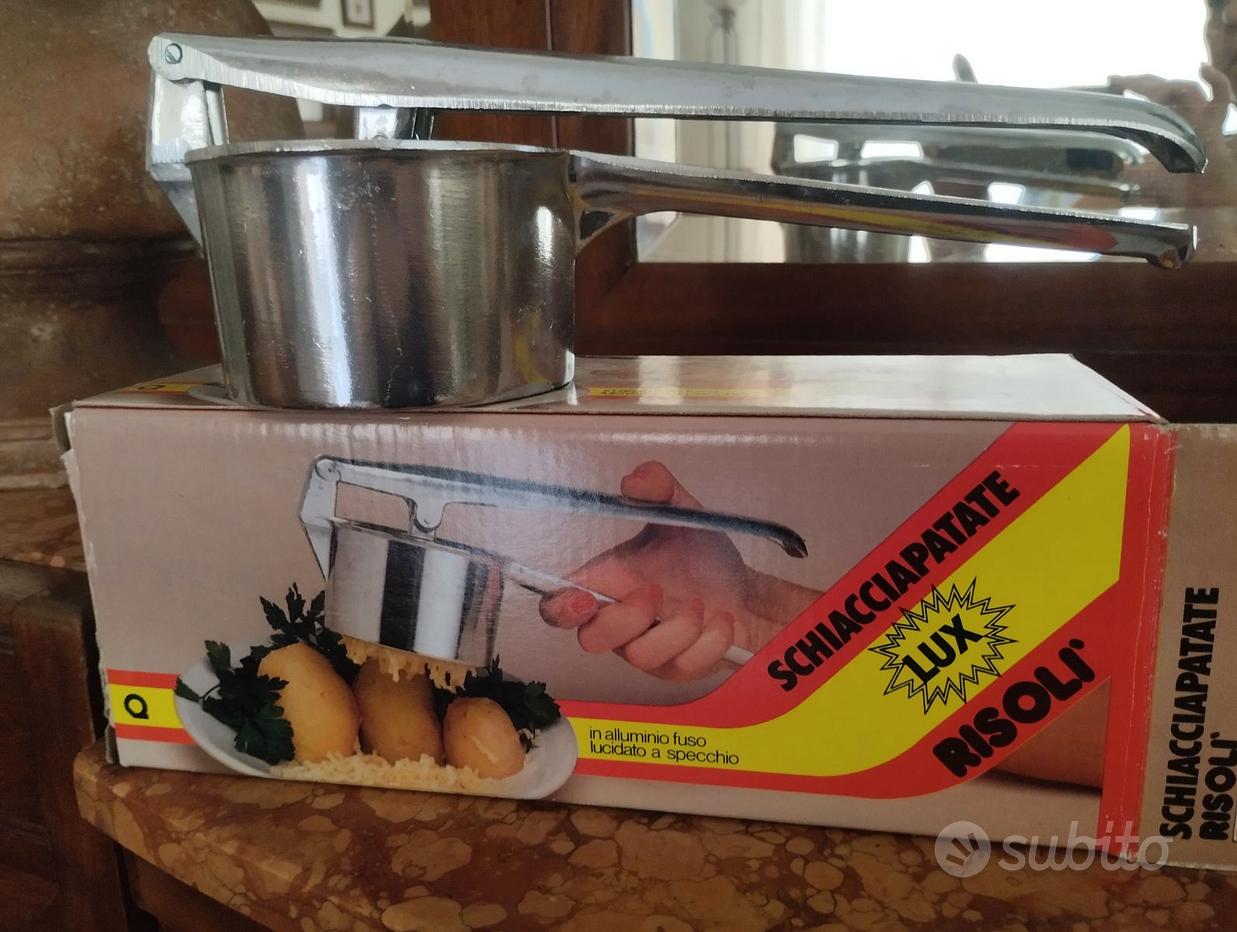 Schiacciapatate Risolì In Alluminio - Made In Italy Per Purè Perfetto - Foto 4