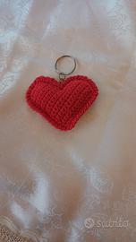 cuore con portachiavi 