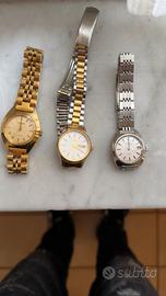 Orologio Citizen e Seiko 3 pezzi Lady Vintage