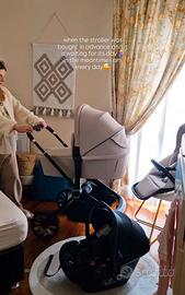 Passeggino Trio 3 in 1 Lionelo Mika Plus