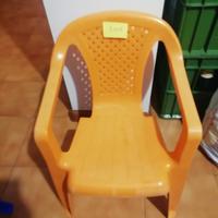 sedie plastica per bambini
