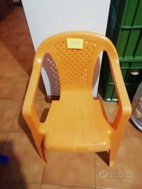 sedie plastica per bambini
