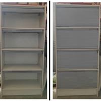 Mobile bianco a 4 ripiani