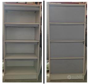 Mobile bianco a 4 ripiani