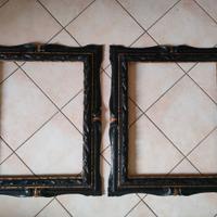 antiche cornici in legno sec XVIII