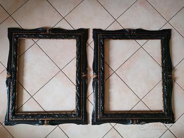 antiche cornici in legno sec XVIII