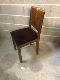 Sedia vintage archivio Enel Padova