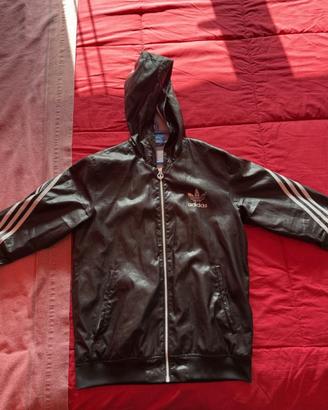 Giacca A Vento  ADIDAS (M) Unisex Con Cappuccio