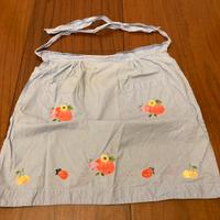 Grembiule da cucina in tessuto. Cm 56 x 47.