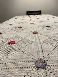 Coperta matrimoniale fatta a mano