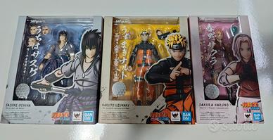 Bandai Naruto Sakura Sasuke SH Figuarts Nuove
