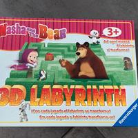 Labirinto 3D Masha e Orso
