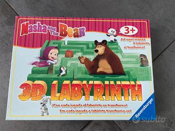 Labirinto 3D Masha e Orso