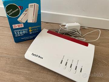 Fritz!Box 7590 MG (TIM) + Fritz!Powerline 1260E