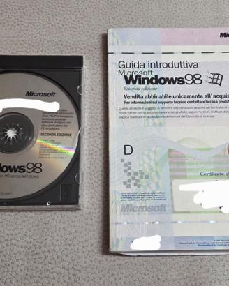 Windows 98 SE con Product Key