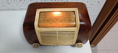 Radio d'epoca Phonola 5541R a valvole 1951