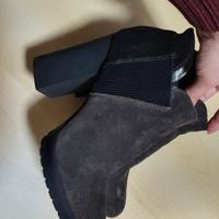 Stivaletti grigio scamosciato lumbergech