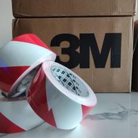 Nastro adesivo vinilico 3M 767I Bianco Rosso 