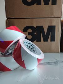 Nastro adesivo vinilico 3M 767I Bianco Rosso 