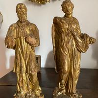 Statue lignee antiquariato