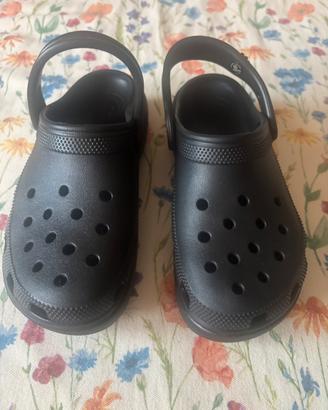 Crocs Platform donna nere misura 6