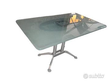 Tavolino In Vetro Rettangolare Lancia