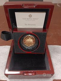 Moneta D'oro Britannia anno 2021 esclusiva e rara