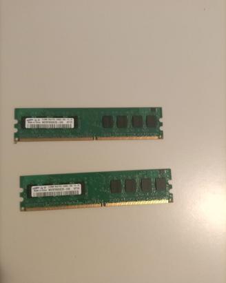 1GB moduli RAM DDR2 PC2
