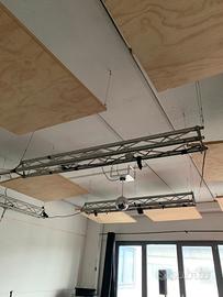 Pannelli acustici da soffitto