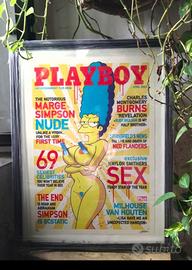 Marge Simpson Yellow - Opera  dell'artista Kobalt
